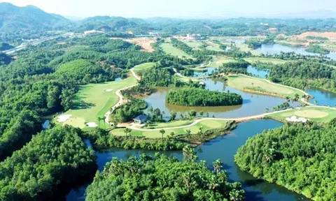 Sắp khai trương sân golf đầu tiên của Yên Bái