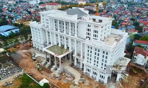 Loạt trụ sở liên cơ quan trăm tỉ đồng tại Thái Nguyên sắp về đích
