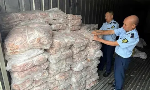 Lào Cai phát hiện 1.560kg chân gà không rõ nguồn gốc