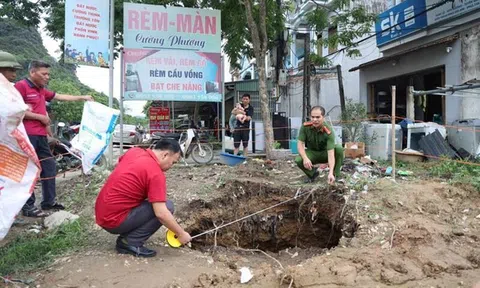 Tiếp tục xuất hiện hố tử thần tại Tuyên Quang