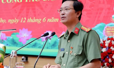 Phó Giám đốc Công an Phú Thọ làm Phó Cục trưởng Tổ chức cán bộ