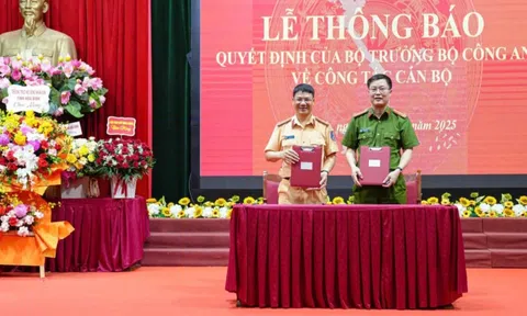 Giám đốc Công an tỉnh Hòa Bình làm Cục trưởng Cục CSGT