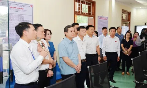 Thái Nguyên vận hành thử nghiệm hoạt động của cấp xã