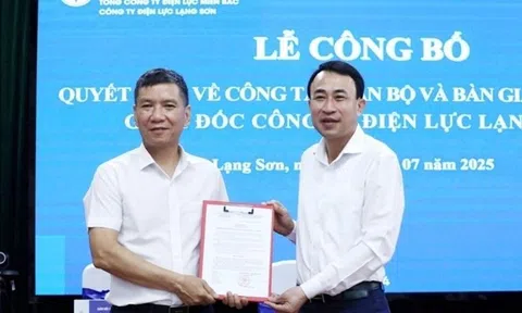EVNNPC bổ nhiệm tân Giám đốc Điện lực Lạng Sơn, chỉ đạo ưu tiên dự án 110kV Na Dương